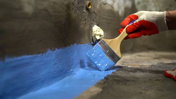 Commercial Waterproofing project at a Niles, OH business property by SJ Waterproofing Pros